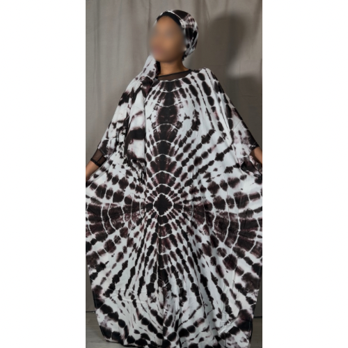 Boubou blanc | marron